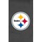 Dreamseat Silver Club Chair with Pittsburgh Steelers Primary Logo XZ7759002CHCDBK-PSNFL21040 - alternate 3